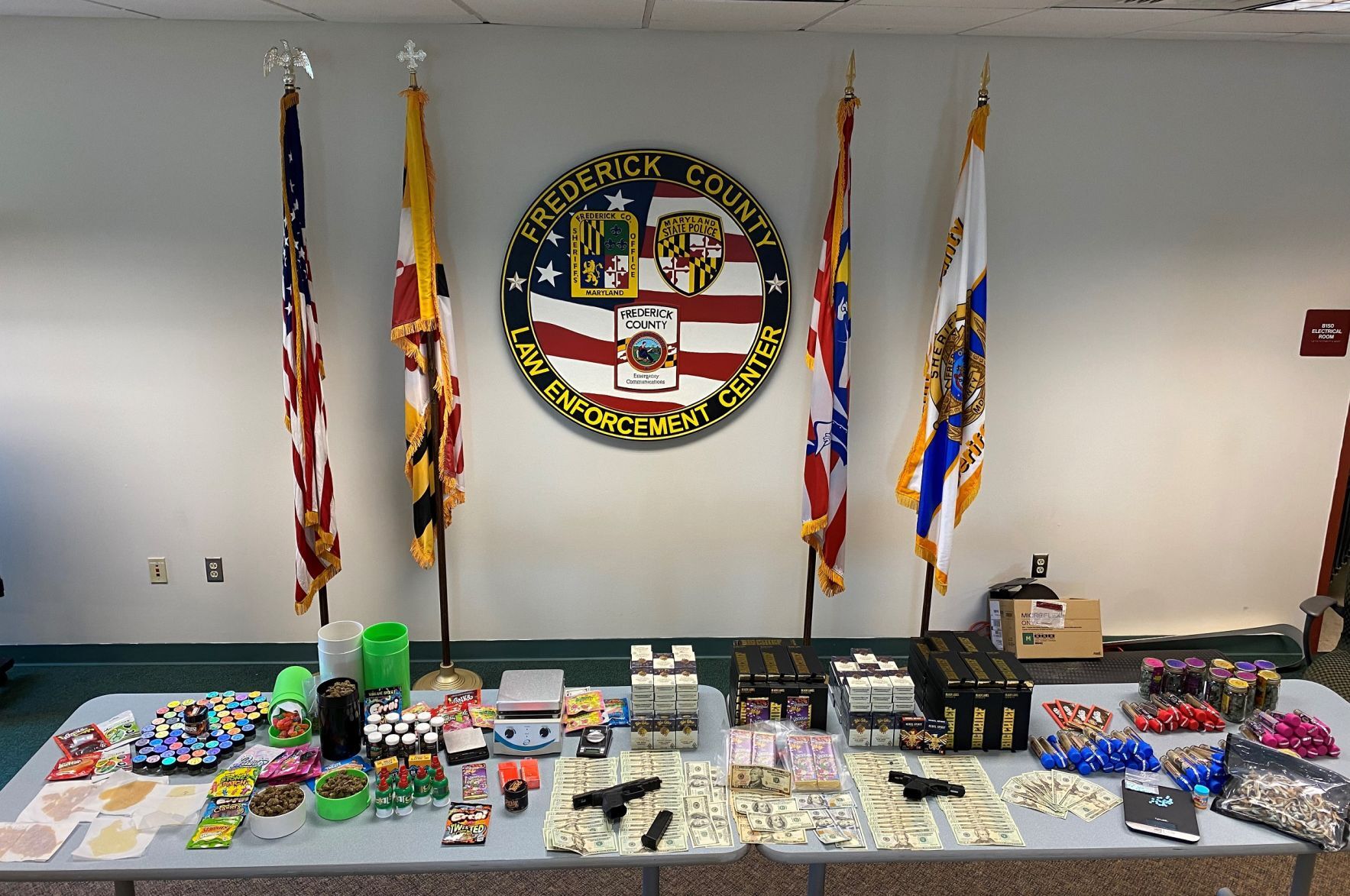 Brunswick Drug Raid Seizure